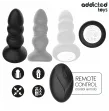 ADDICTED TOYS - THRUSTING VIBRATING ANAL PLUG, LED LIGHT REMOTE CONTROL ADDICTED TOYS - THRUSTING VIBRATING ANAL PLUG, LED LIGHT REMOTE CONTROL
