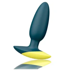 ROMP - BASS PLUG ANAL VIBRATOR 10 CM GREEN