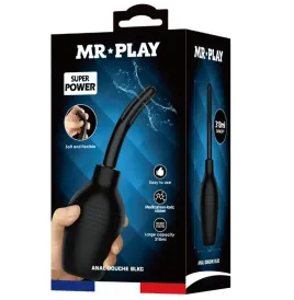 MR PLAY - DOUCHE ANAL BLKC SUPER POWER NOIR