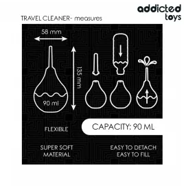 ADDICTED TOYS - REISE-ANALREINIGER GRÖSSE S 90 ML