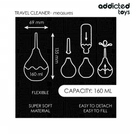 ADDICTED TOYS - REISE-ANALREINIGER GRÖSSE M 160 ML