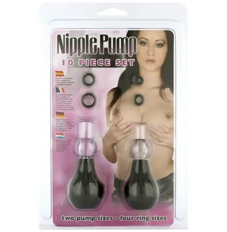 SEVEN CREATIONS - 10 PIECES NIPPLE SUCTION KIT