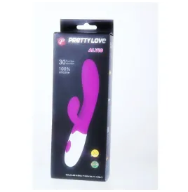 PRETTY LOVE - FLIRTATION VIBRATEUR ALVIS AVEC STIMULATEUR DE CLITORIS