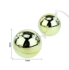 BAILE - GOLDENER VIBRATOR MIT CHINESISCHEN BLLEN