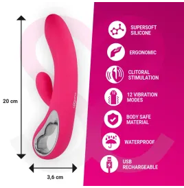 MORESSA - TROY MASAJEADOR PUNTO G Y CLITORIS PREMIUM SILICONE RECARGABLE