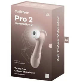 SATISFYER - PRO 2 NUOVA GENERAZIONE VIBRATORE A 2 IMPULSI DARIA