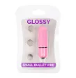 GLOSSY - SMALL BULLET VIBE DEEP ROSE GLOSSY - SMALL BULLET VIBE DEEP ROSE