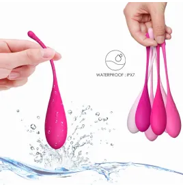 LESLIE - KEGEL FIT PELVIC MUSCLE TRAINING SET 6 STÜCKE