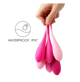 LESLIE - KEGEL FIT PELVIC MUSCLE TRAINING SET 6 WEIGHTS