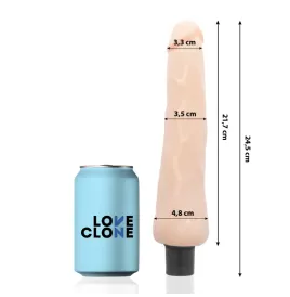 LOVECLONE - VIBRATORE AUTOLUBRIFICANTE RAGNAR 24.5 CM -O- 3.5 CM