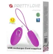 PRETTY LOVE - JOANNA OEUF VIBRANT TÉLÉCOMMANDE 12 MODES PRETTY LOVE - JOANNA OEUF VIBRANT TÉLÉCOMMANDE 12 MODES