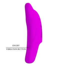 PRETTY LOVE - POTENTE STIMOLATORE DELLE DITA DELPHINI VIOLA