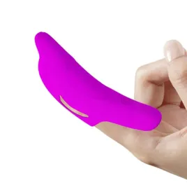 PRETTY LOVE - DELPHINI POWERFUL PURPLE FINGER STIMULATOR