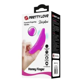 PRETTY LOVE - PUISSANT STIMULATEUR DE DOIGTS VIOLET DELPHINI