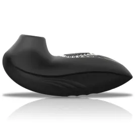 BLACKandSILVER - DRAKE DELUXE SUCKING VIBE RECHARGEABLE SILICONE NOIR