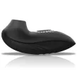 BLACKandSILVER - DRAKE DELUXE SUCKING VIBE RICARICABILE IN SILICONE NERO
