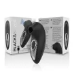 BLACKandSILVER - DRAKE DELUXE SUCKING VIBE RICARICABILE IN SILICONE NERO