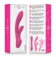 INTENSE - LUIGI RABBIT VIBRATOR PINK LIQUID SILICONE INTENSE - LUIGI RABBIT VIBRATOR PINK LIQUID SILICONE