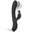 BLACKandSILVER - STIMULATEUR DE LAPIN EN SILICONE RECHARGEABLE JAMIE NOIR BLACKandSILVER - STIMULATEUR DE LAPIN EN SILICONE RECHARGEABLE JAMIE NOIR