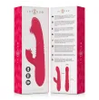 INTENSE - DUA MULTIFUNCTION RECHARGEABLE UP and DOWN VIBRATOR WITH RED TONGUE INTENSE - DUA MULTIFUNCTION RECHARGEABLE UP and DOWN VIBRATOR WITH RED TONGUE