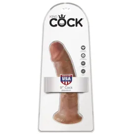 KING COCK - REALISTIC PENIS 21.7 CM CARAMEL