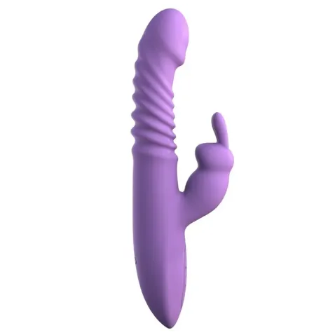 FANTASY FOR HER - STIMOLATORE PER CLITORIDE CONIGLIO CON FUNZIONE CALORE OSCILLAZIONE E VIBRAZIONE VIOLA