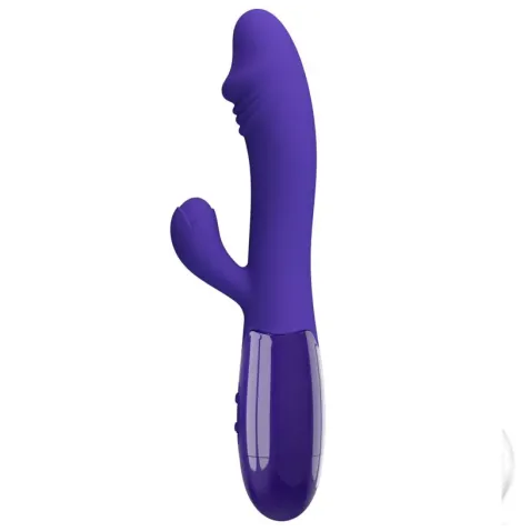 PRETTY LOVE - VIBRATORE SNAPPY YOUTH E STIMOLATORE DEL PUNTO G VIOLETTO