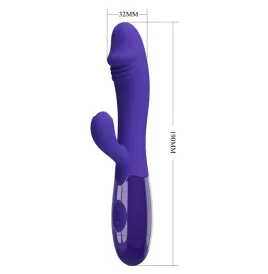 PRETTY LOVE - VIBRATORE SNAPPY YOUTH E STIMOLATORE DEL PUNTO G VIOLETTO