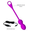 PRETTY LOVE - ELVIRA RECHARGEABLE VIBRATING BALLS PURPLE PRETTY LOVE - ELVIRA RECHARGEABLE VIBRATING BALLS PURPLE