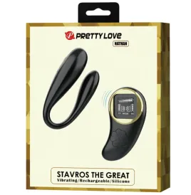 PRETTY LOVE - TELECOMANDO VIBRATORE NATHAN DOUBLE PLEASURE