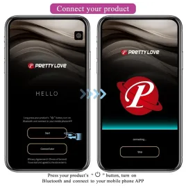 PRETTY LOVE - TÉLÉCOMMANDE JAYLEEN VIBRATOR APP VIOLET