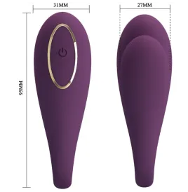 PRETTY LOVE - AUGUST REMOTE GLOBAL DOUBLE PLEASURE VIBRATOR