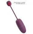 PRETTY LOVE - NYMPH VIBRATING EGG APP CONTROLLED LILA PRETTY LOVE - NYMPH VIBRATING EGG APP CONTROLLED LILA