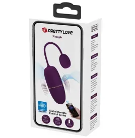 PRETTY LOVE - NYMPH HUEVO VIBRADOR CONTROLADO POR APP LILA