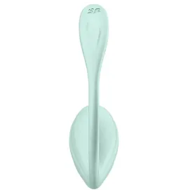 SATISFYER - APPLICATION GRATUITE STIMULATEUR DE POINT G PÉTALE LISSE VERT DEAU