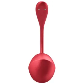 SATISFYER - SHINY PETAL G POINT REMOTE CONTROL STIMULATOR RED FREE APP