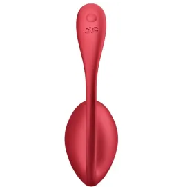 SATISFYER - SHINY PETAL G POINT FERNBEDIENUNGS STIMULATOR ROT KOSTENLOSE APP