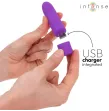 INTENSE - SYMONE USB RECHARGEABLE VIBRATING BULLET 8 VIBRATIONS PURPLE 10 X 2.2 CM INTENSE - SYMONE USB RECHARGEABLE VIBRATING BULLET 8 VIBRATIONS PURPLE 10 X 2.2 CM