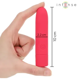 INTENSE - SYMONE BULLET VIBRANT RECHARGEABLE USB 8 VIBRATIONS ROUGE 10 X 2,2 CM