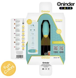 ONINDER CUTE – Vibrierendes Liebes- und Vergnügens-Ei – Rotierende Silikon-Edelsteine – Kostenlose globale App