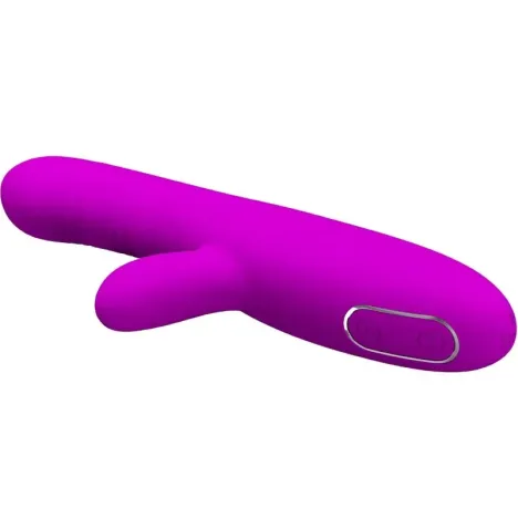 PRETTY LOVE - ANGELIQUE VIBRATORE MULTIFUNZIONE STIMOLATORE CLITORIDE VIOLA
