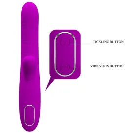 PRETTY LOVE - ANGELIQUE MULTIFUNKTIONSVIBRATOR KLITORISSTIMULATOR LILA