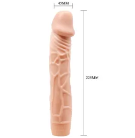 BAILE - BOB VIBRADOR REALÍSTICO 22.5 CM NATURAL