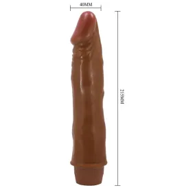 BAILE - DWARF REALISTIC VIBRATOR 21 CM MULATTO