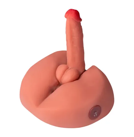 XISE - HONEY REALISTIC DILDO MASTURBATOR WITH VIBRATION 25 CM