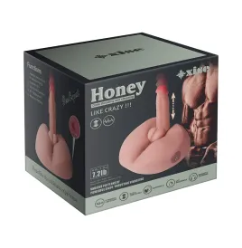 XISE - HONEY DILDO MASTURBATORE REALISTICO CON VIBRAZIONE 25 CM