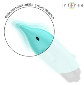 INTENSE - ECHO VIBRANTE BULLET DELFINO BLU 8 X 4,7 CM