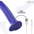 INTENSE - VICTORIA VIBRADOR CON VENTOSA 10 VIBRACIONES AZUL OSCURO CONTROL REMOTO INTENSE - VICTORIA VIBRADOR CON VENTOSA 10 VIBRACIONES AZUL OSCURO CONTROL REMOTO