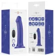 INTENSE - VICTORIA VIBRATEUR AVEC VENTOUSE 10 VIBRATIONS BLEU FONCÉ TÉLÉCOMMANDE INTENSE - VICTORIA VIBRATEUR AVEC VENTOUSE 10 VIBRATIONS BLEU FONCÉ TÉLÉCOMMANDE