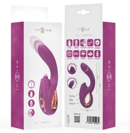 INTENSE - LALI VIBRATORE MULTIFUNZIONE PUNTO G TAPPING and THRUST and VIBRATION VIOLA